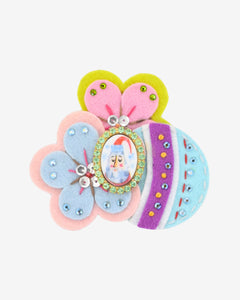 SANTA BAUBLE BROOCH