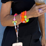 ELECTRIC NEON CUFF BRACELET