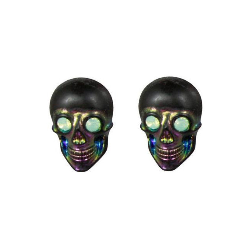 Skull Post Earrings
